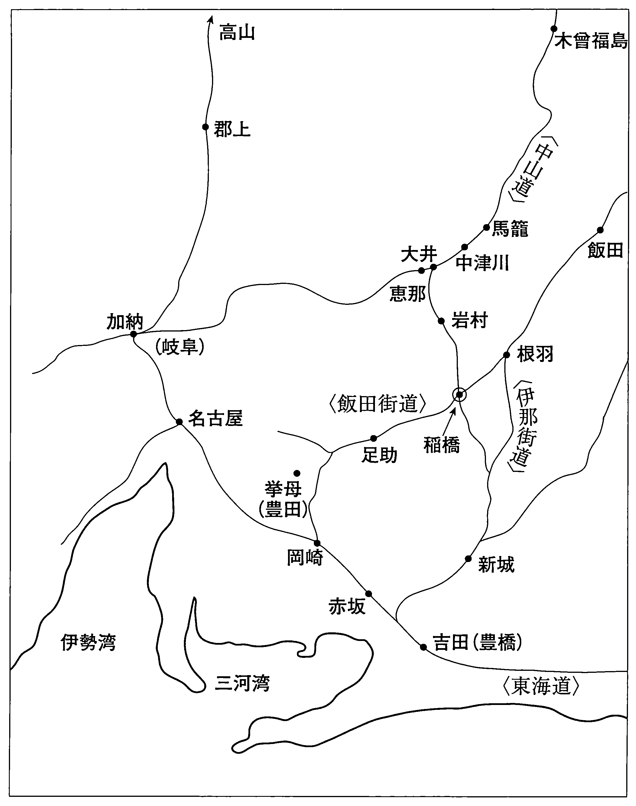 图2 豪农古桥家关系图